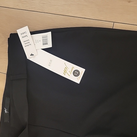 NWT Up! Palermo Luxury Black Bootleg Pant 12 - Picture 4 of 10